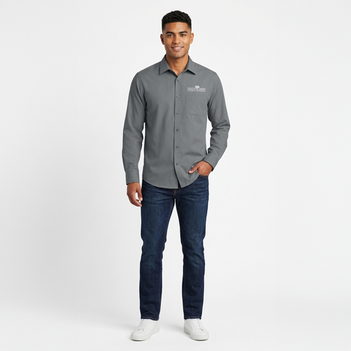 Classic Button Up Shirt Men