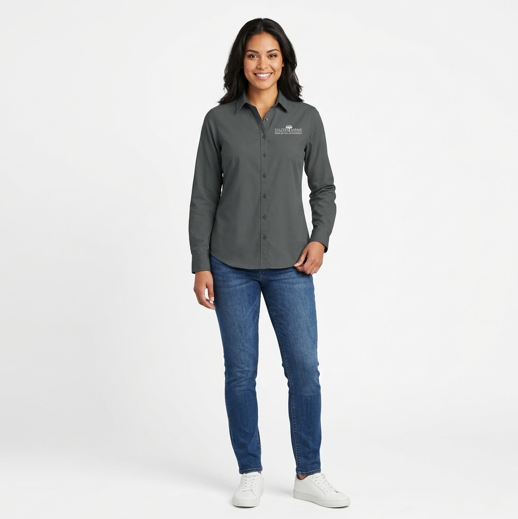 Classic Button Up Shirt Women