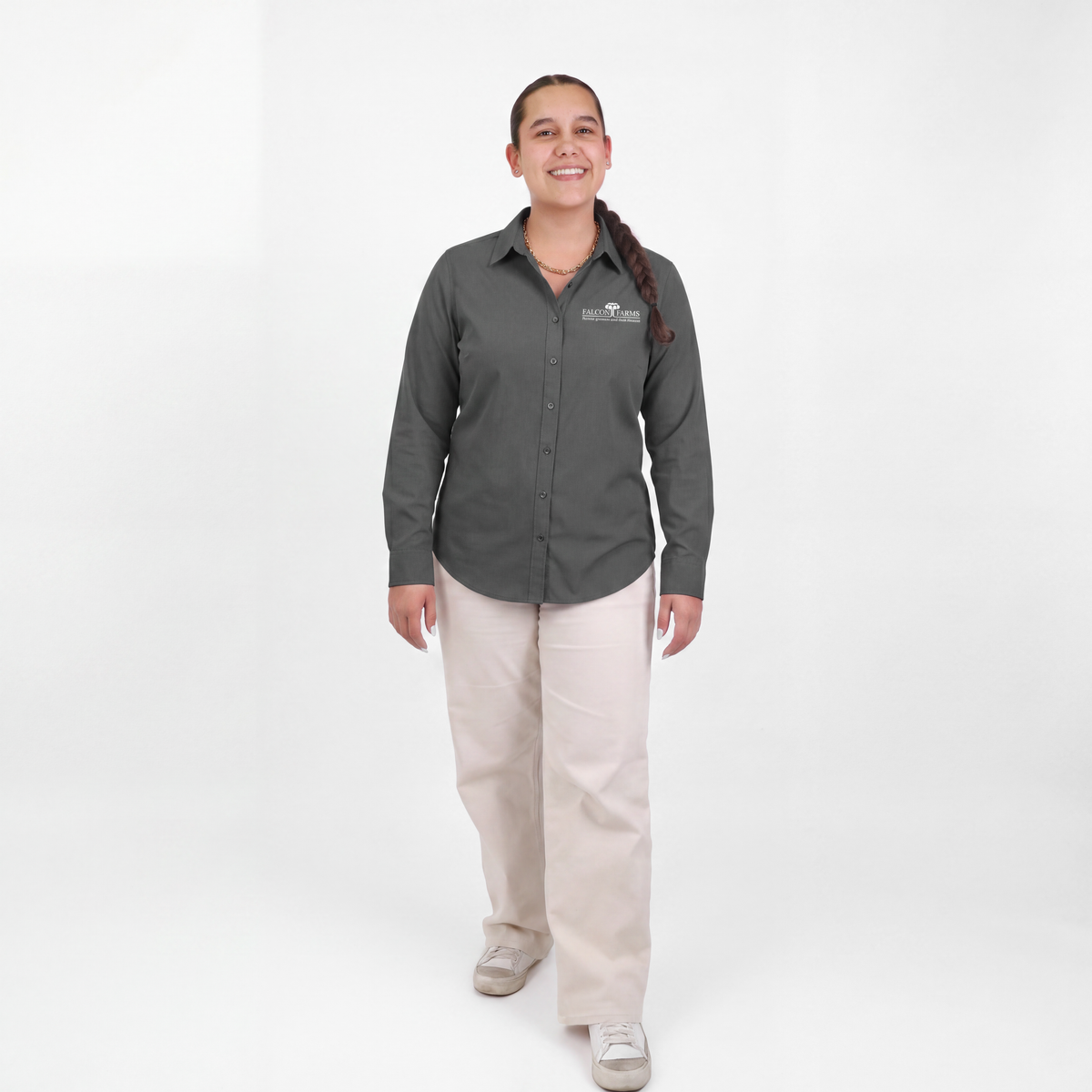 Classic Button Up Shirt Women
